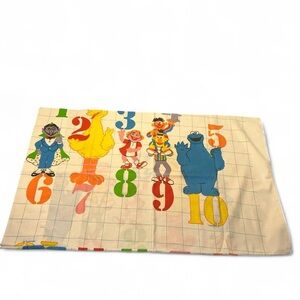 Sesame Street Colorful Character Pillowcase